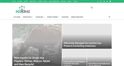 Desktop Screenshot of ecoideaz.com